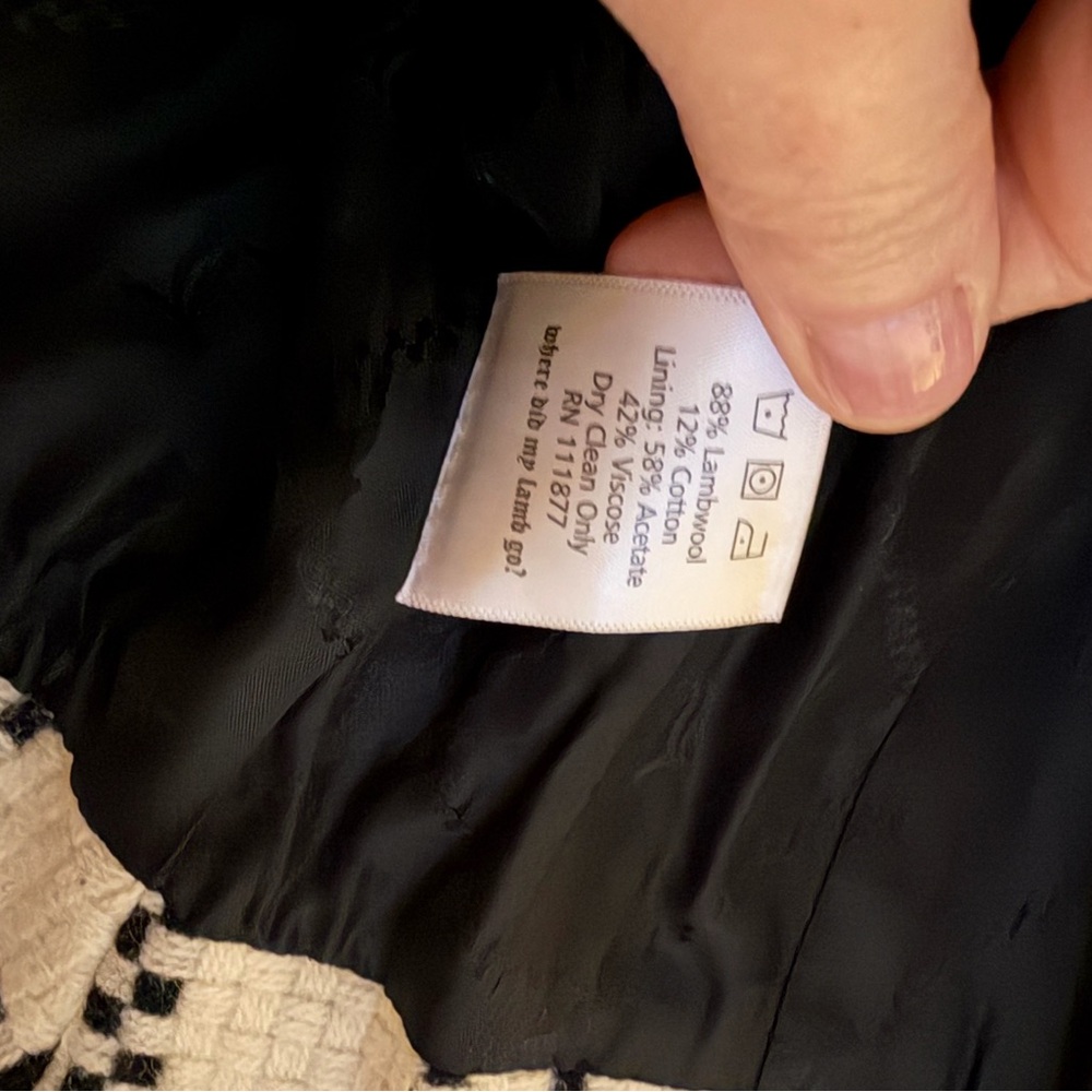 L.A.M.B Wool Novelty Jacket - S - Picture 8 of 8